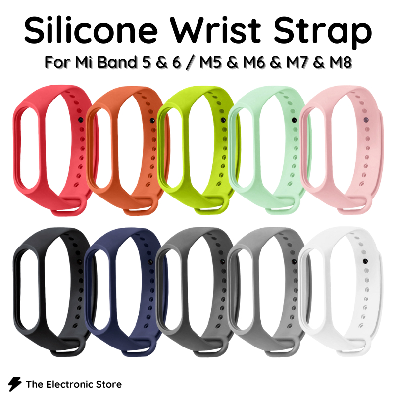 Xiaomi Mi Band 4 Silicone Wrist Strap