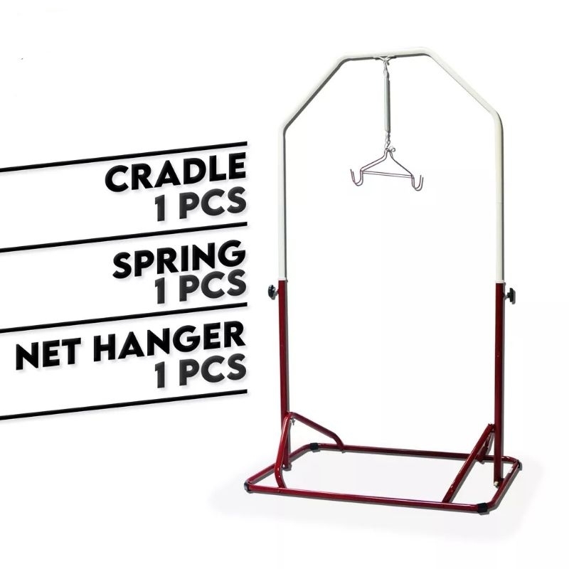 Baby spring cot sales stand