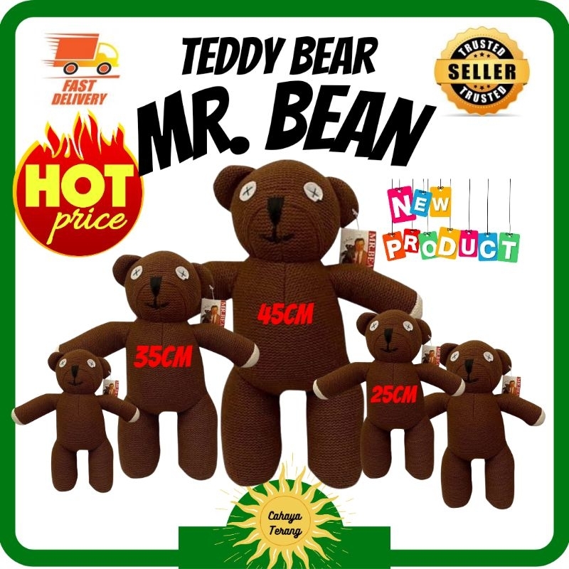 mr bean teddy plush