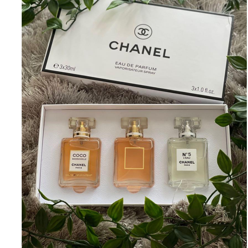 Mini chanel perfume online set