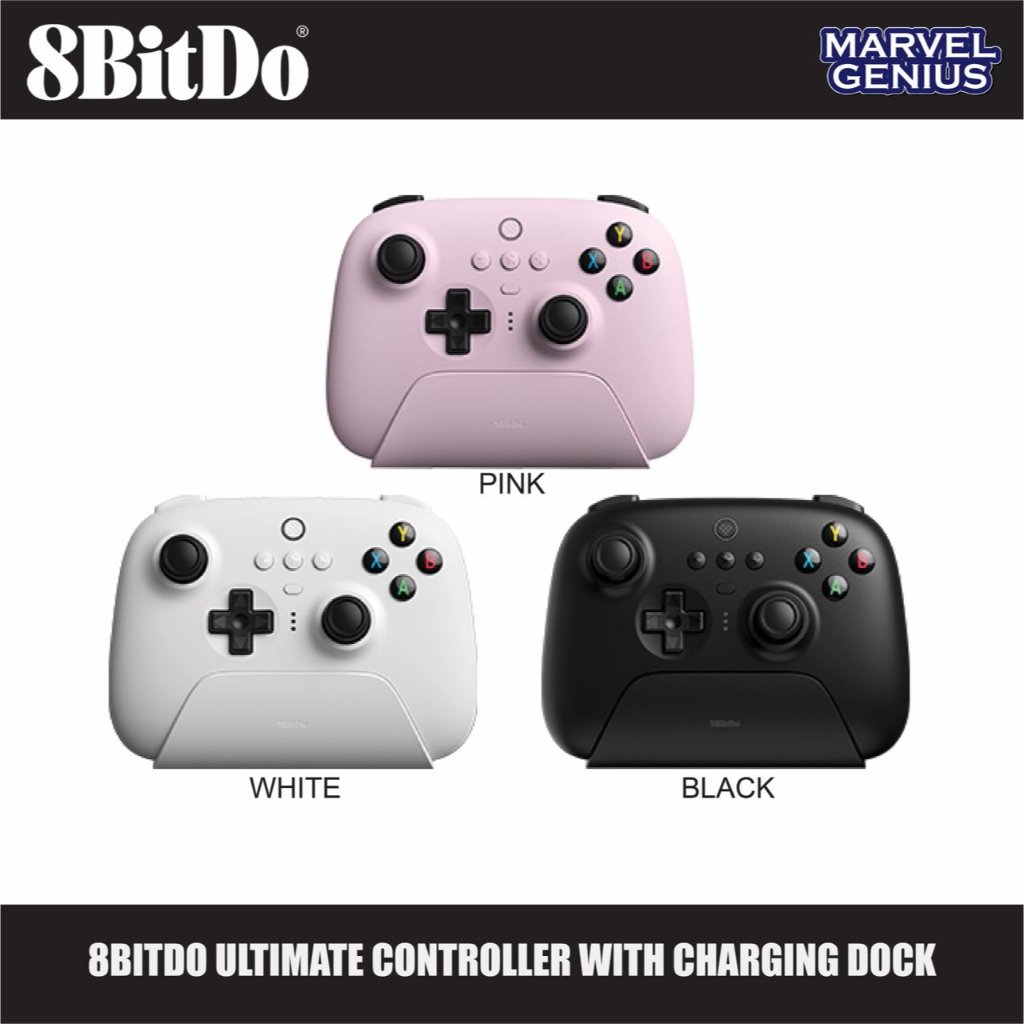 8BitDo Ultimate Controller with Charging Dock（Bluetooth）