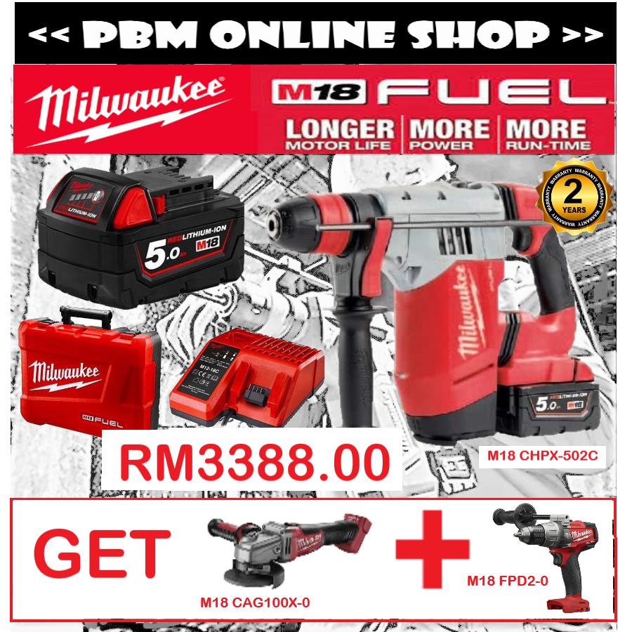 Milwaukee chpx deals m18