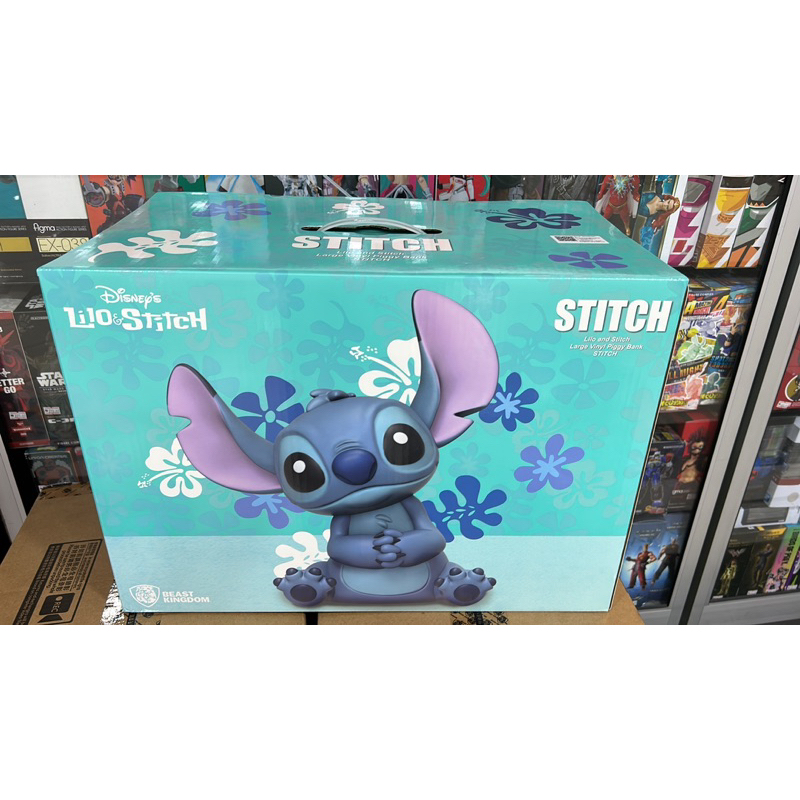 Beast Kingdom Toys Disney Lilo and Stitch Stitch Large Vinyl Piggy