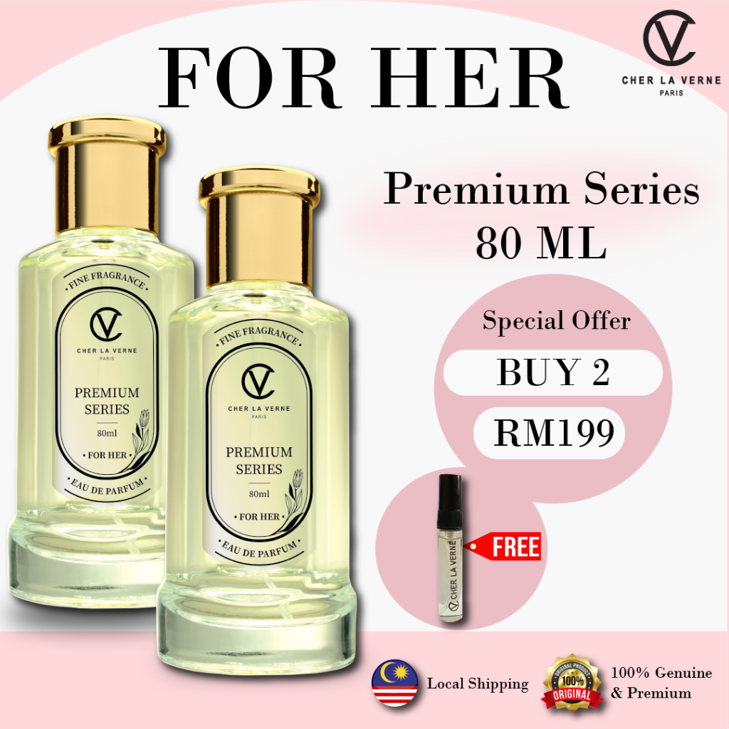 Cher La Verne 80ml Women Perfume FOR HER Long Lasting Ladies