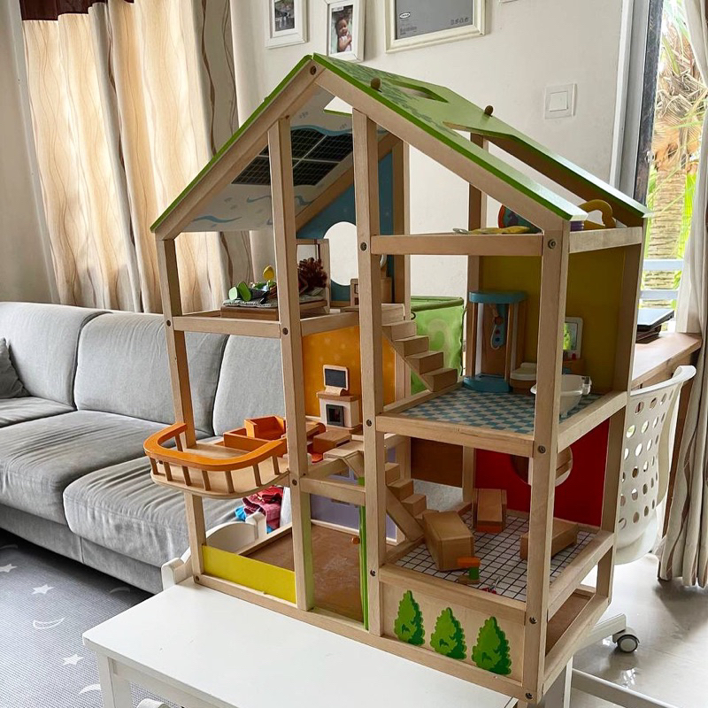 All seasons kids wooden deals dollhouse by hape