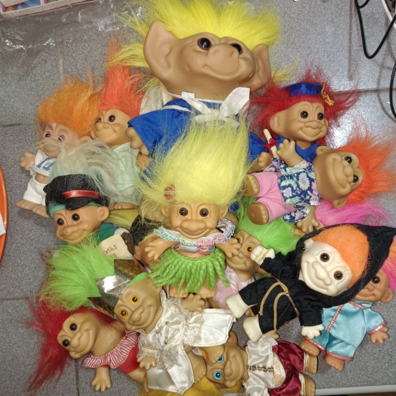 Vintage Russ Troll doll