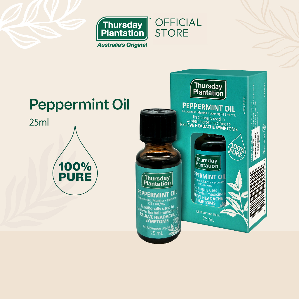 Organic Peppermint Essential Oil 30 ml - 100% Pure Peppermint Oil for  Diffuser -Natural, Undiluted Menthol Oil for Hair Care - Mint Oil for Skin  Care