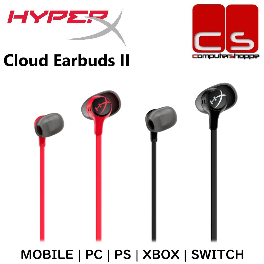 Hyperx cloud deals earbuds for pc