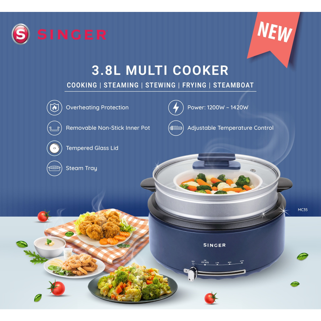 Singer best sale multi cooker