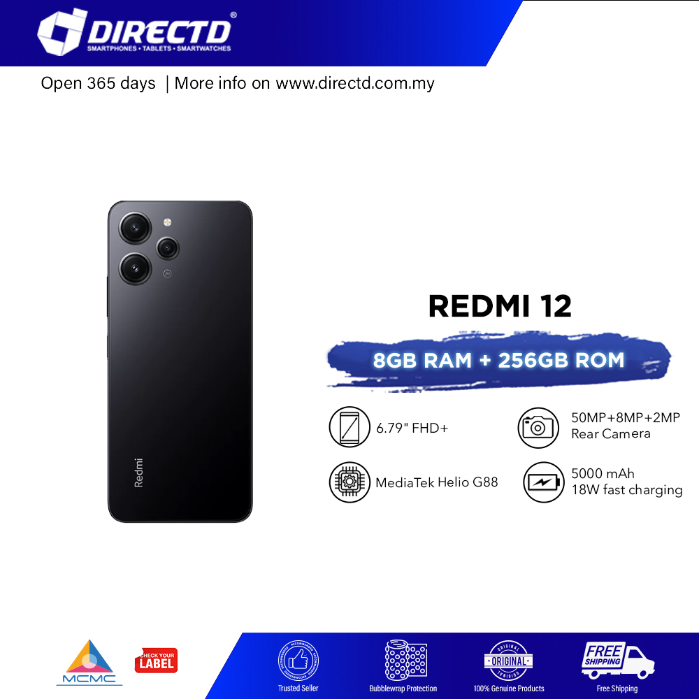 DirectD Retail & Wholesale Sdn. Bhd. - Online Store. [RM200 OFF] Xiaomi Redmi  Note 12 Pro 5G [8GB RAM
