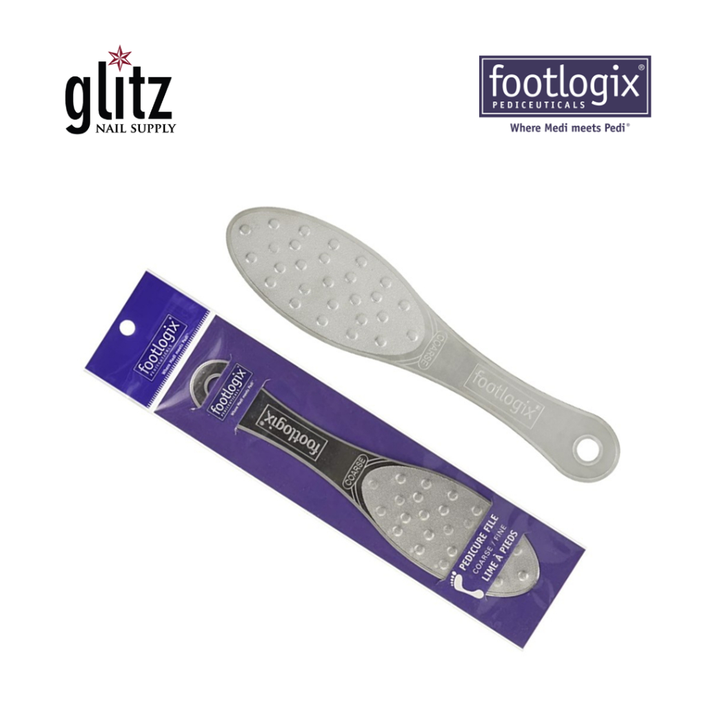 Footlogix Professional Pedicure File - Two Sided - Coarse Fine