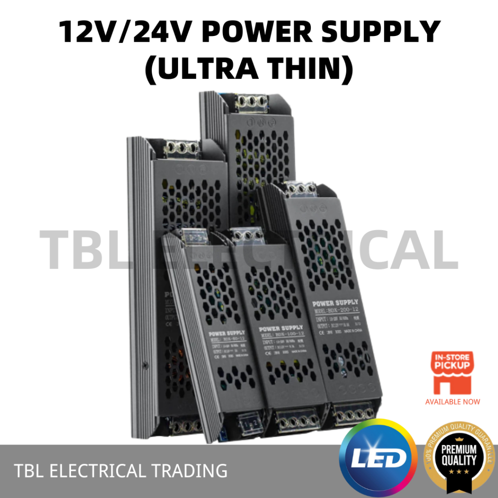 12V 15 Amp Power Supply, 200Watt LED Driver