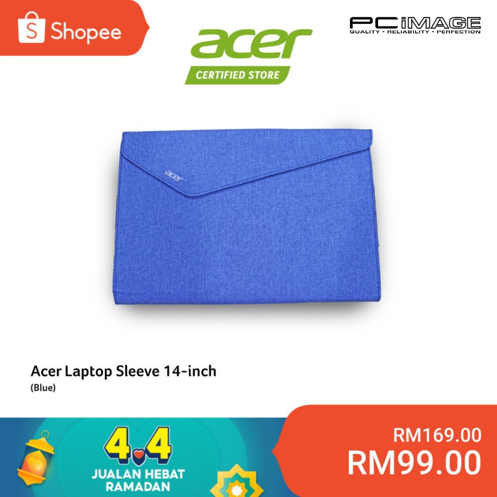 ACER 14 Premium Laptop Sleeve Blue Shopee Malaysia