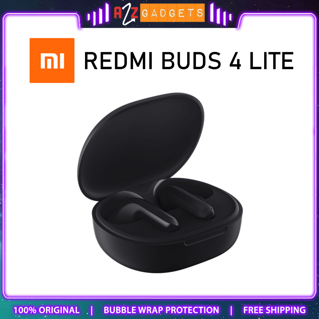 Earphone Xiaomi Redmi Buds 4 Lite black