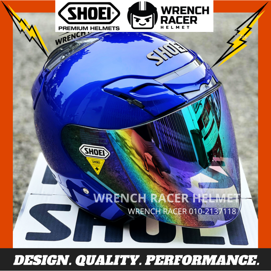 Visor store helmet shoei