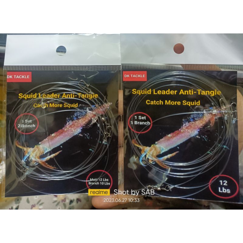 Yo-Zuri Squid Leader - 2 Branch 12lbs