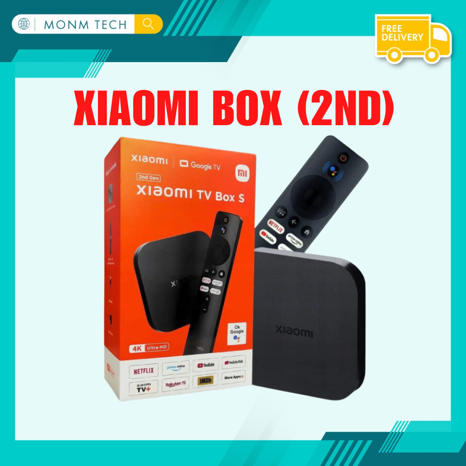 Xiaomi Tv Box S 2nd Gen Color Negro