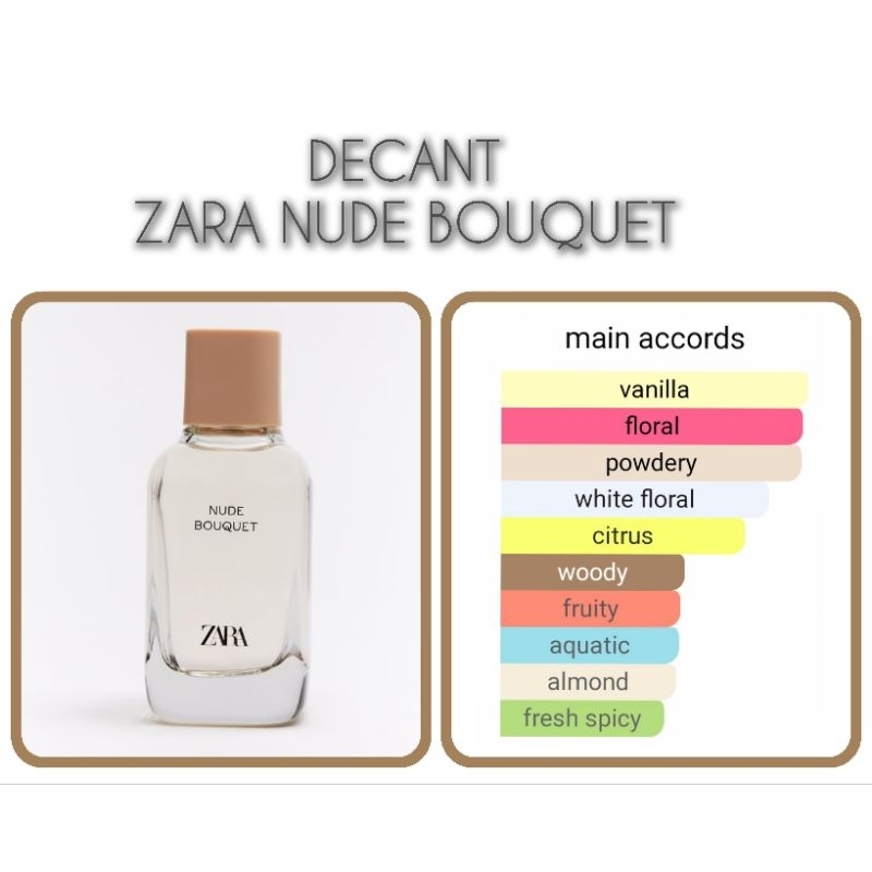 Nude bouquet zara online perfume