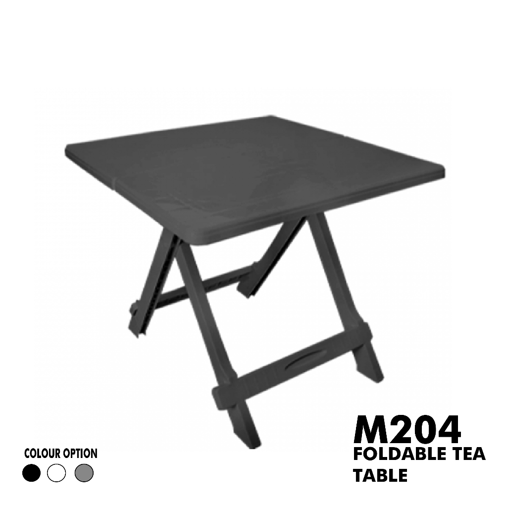 Plastic folding deals tea table