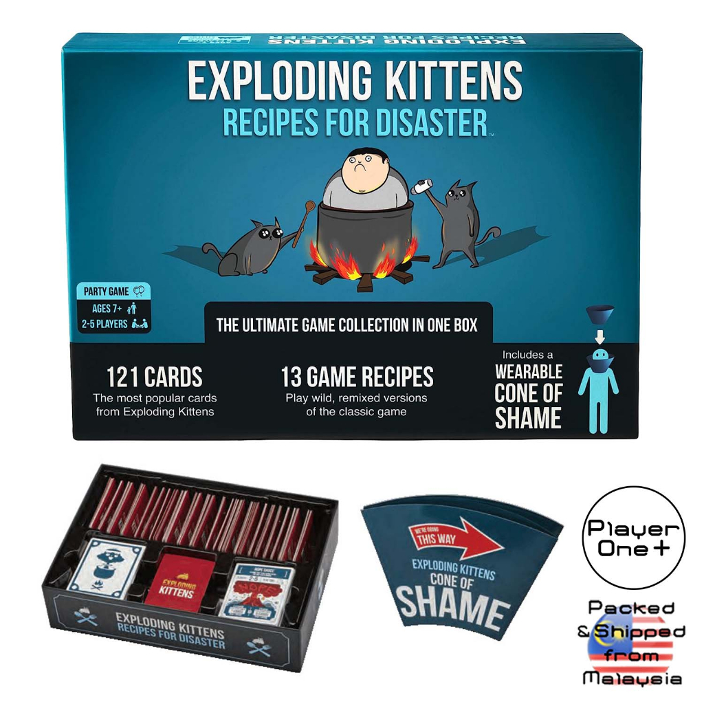 Exploding Kittens - Recipes for Disaster, Party Game