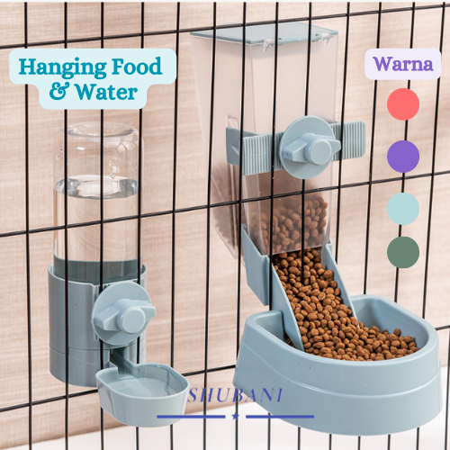 Cat feeder clearance and water dispenser