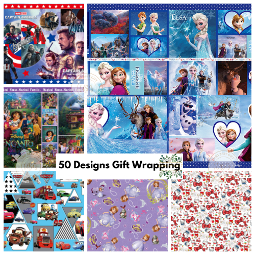 Hello Kitty Gift Wrap Wrapping Paper 50x70cm or Card Birthday