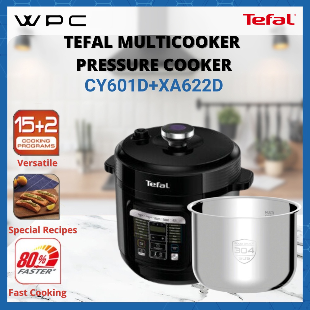 Tefal home chef smart 6l multicooker cy601 hot sale