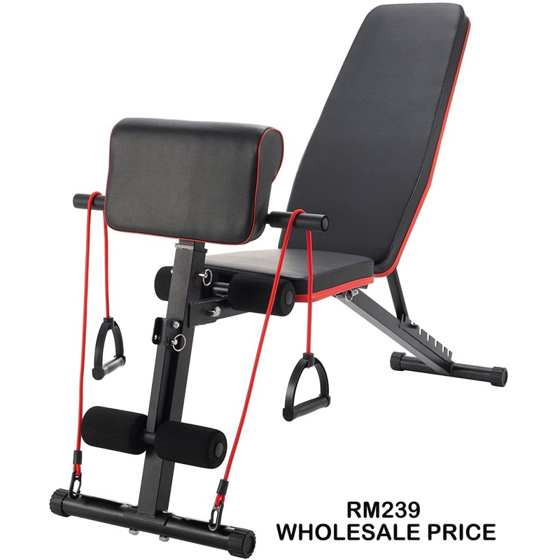 Bench best sale press chair