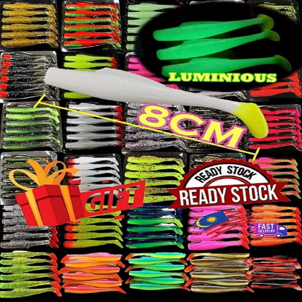 READY STOK) SOFT PLASTIC HOOK JIG HEAD HOOK 3KALI STRONG Worm Hook Leaded  For Z.man/Soft Plastic/Soft Lure