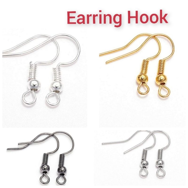 Earring Hook Clasps Hooks For DIY Jewelry Making Accessories(50pcs)