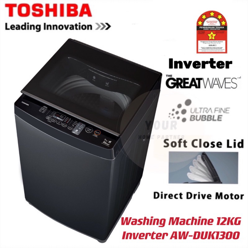 toshiba washing machine 20kg