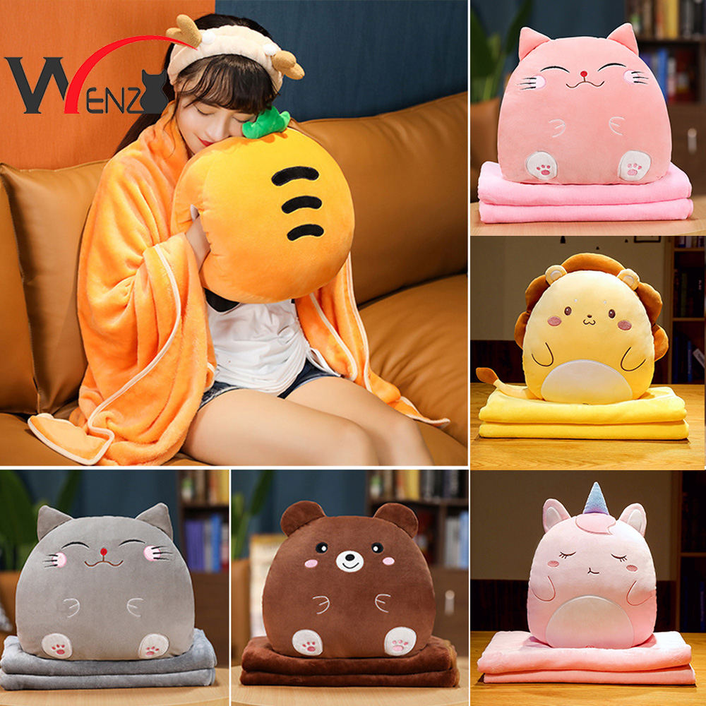 Soft toy best sale with blanket