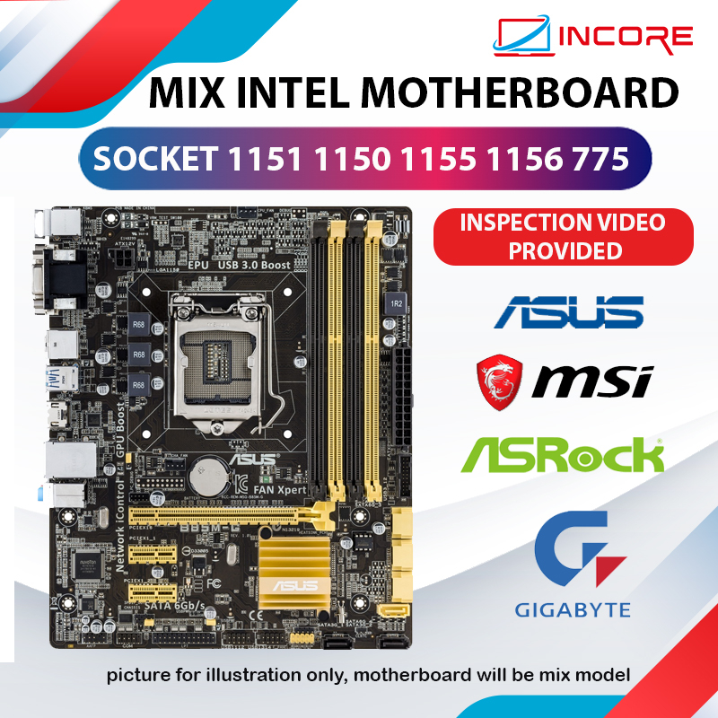 Mainboard on sale socket 1156