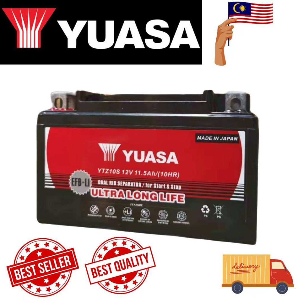 Yuasa YTZ10S Battery 