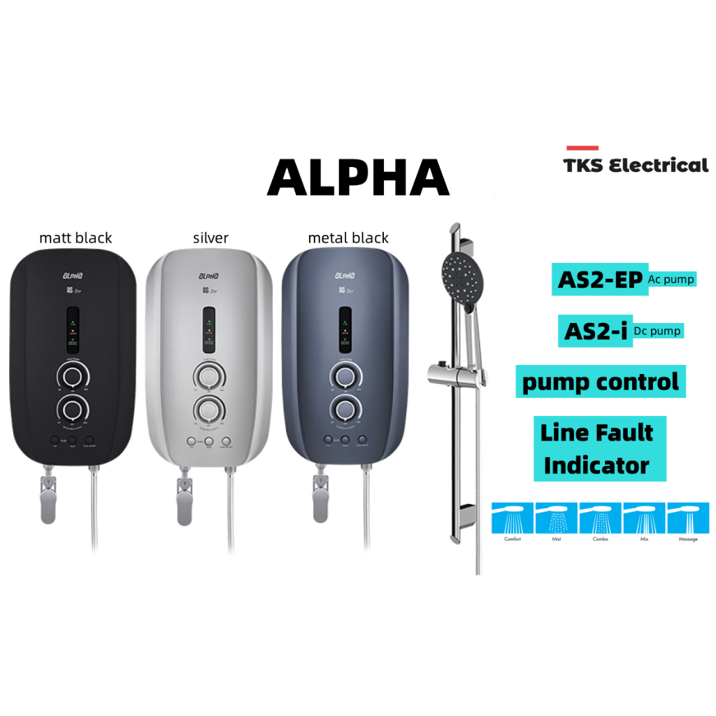 ALPHA WATER HEATER [AC pump - AS2EP] [DC pump - AS2I] | Shopee Malaysia