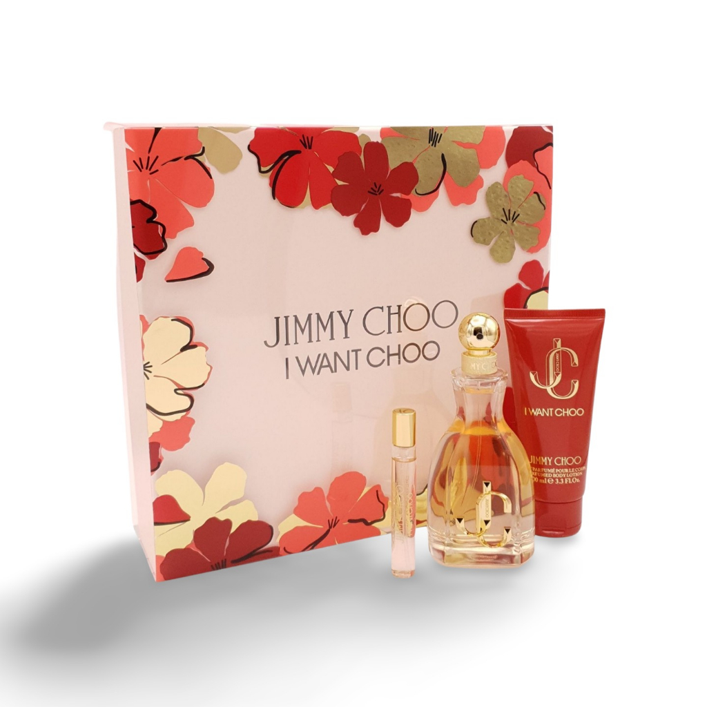 ORIGINAL I Want Choo By Jimmy Choo EDP 100ML Gift Set Shopee