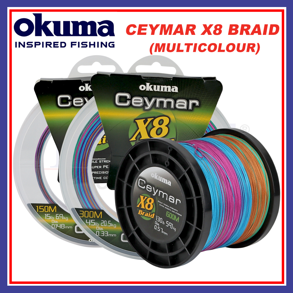 Okuma Ceymar 9 White Braid Fishing Line