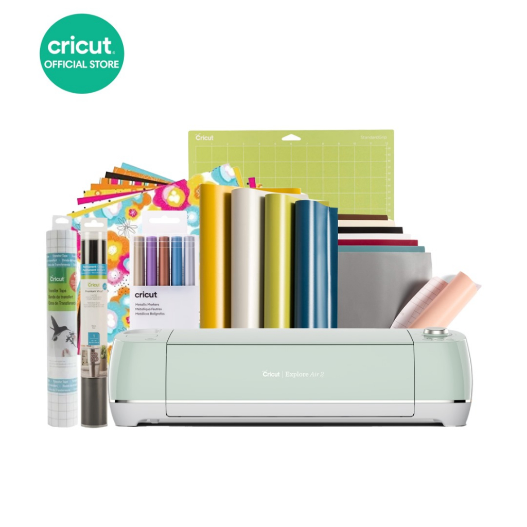 Cricut Explore Air™ 2, Rose + Essentials Bundle