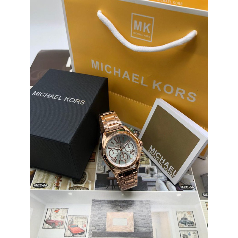 Jam tangan michael kors rose online gold