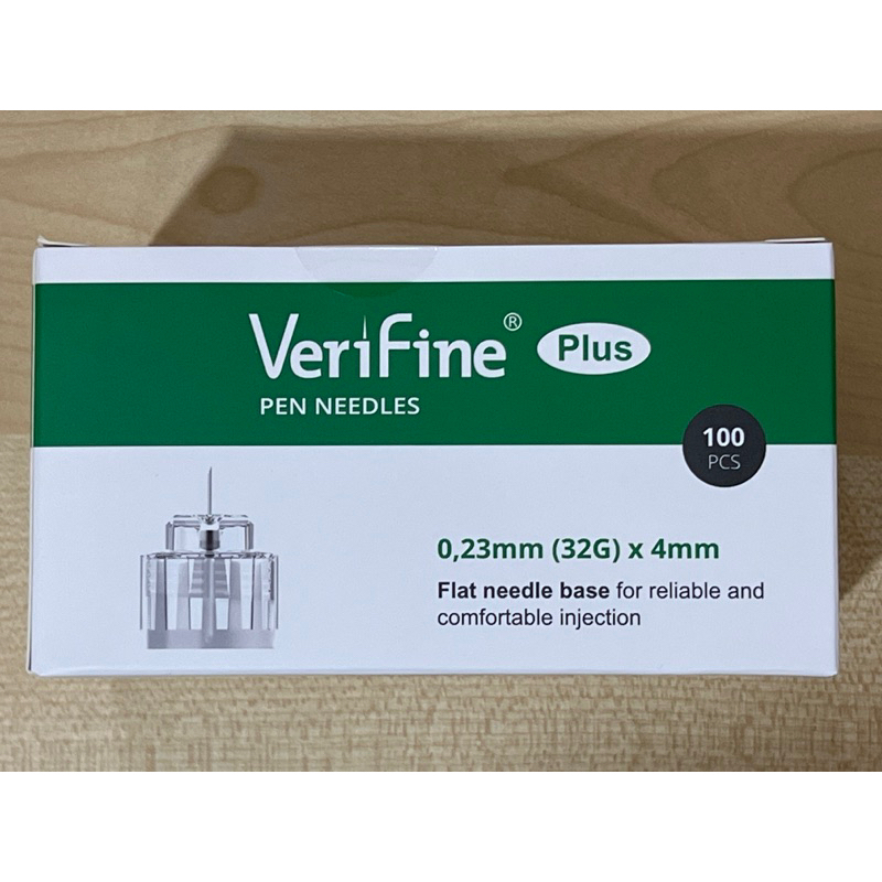 Buy Verifine Insulin Pen Needles, 32G 4mm Ultra Fine Pen Needles