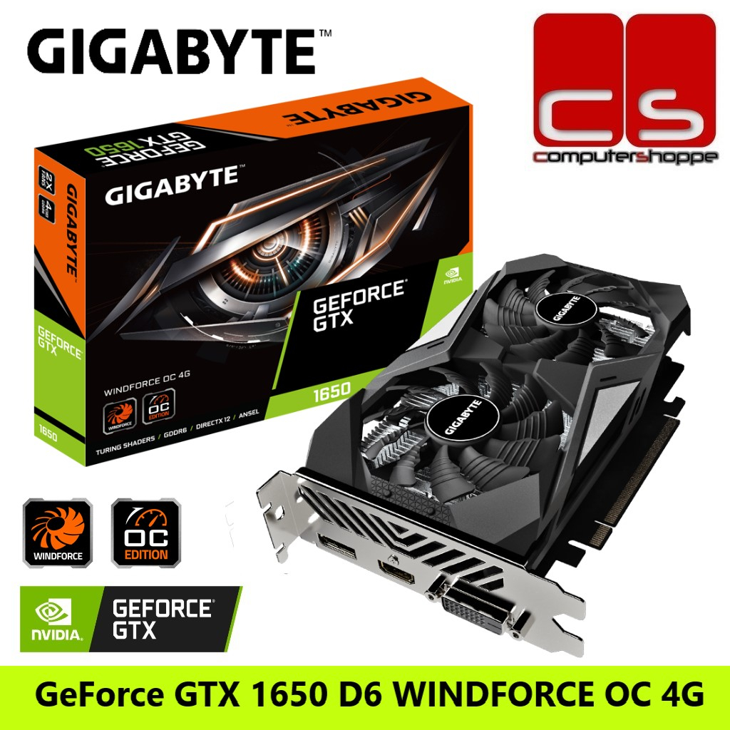 Gigabyte geforce discount gtx 1650 4g