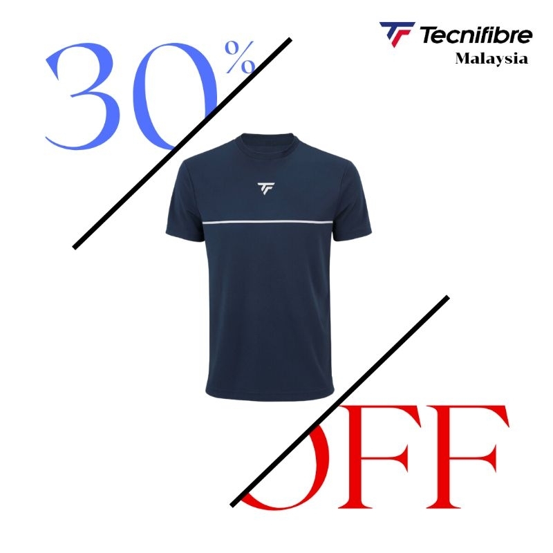 Tecnifibre Perf Tee Sportswear Shopee Malaysia