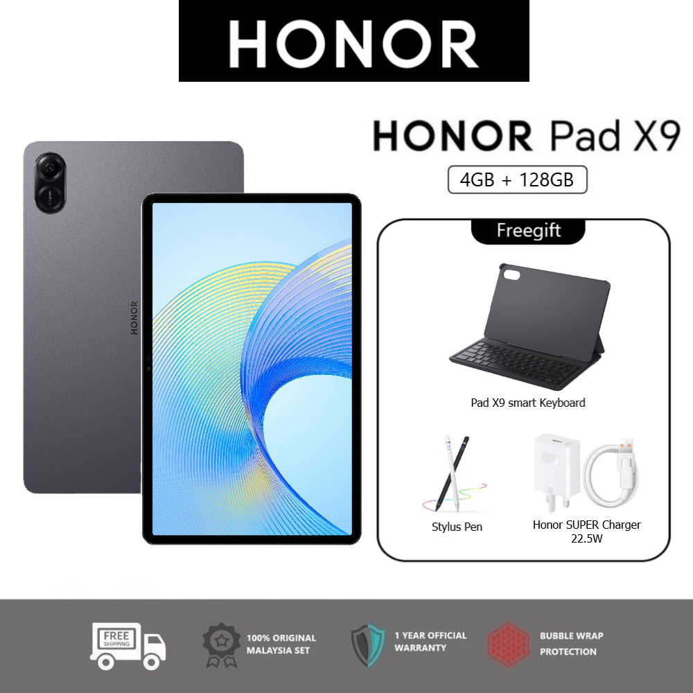 Honor Pad X9 (4GB+128GB) With Official Receipt With Warranty