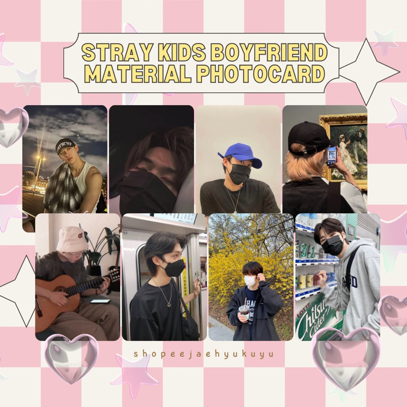 Stray Kids SKZ Boyfriend Material Photocard Selca Custom PC