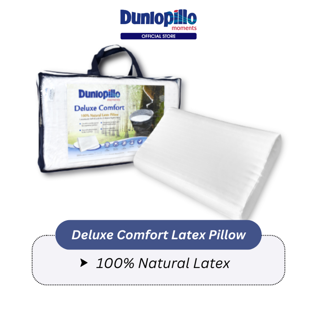 Dunlop best sale latex pillow