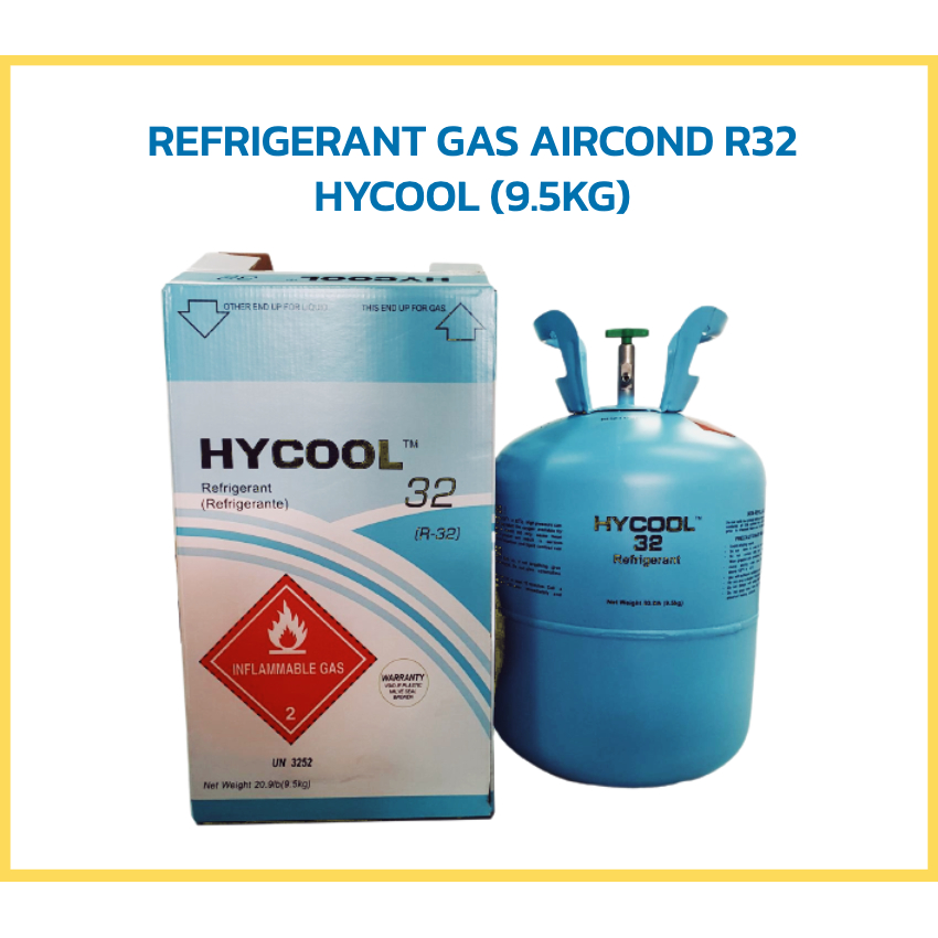 HOT SELLING!! ]Gas Aircond R32 HYCOOL / FREGEN (9.5kg)