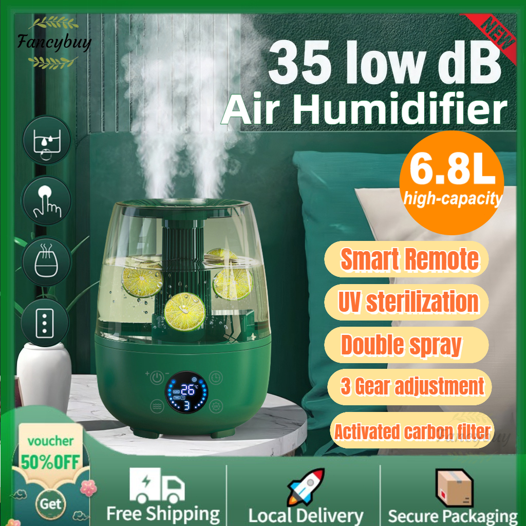 Humidifier 6.8l Clear