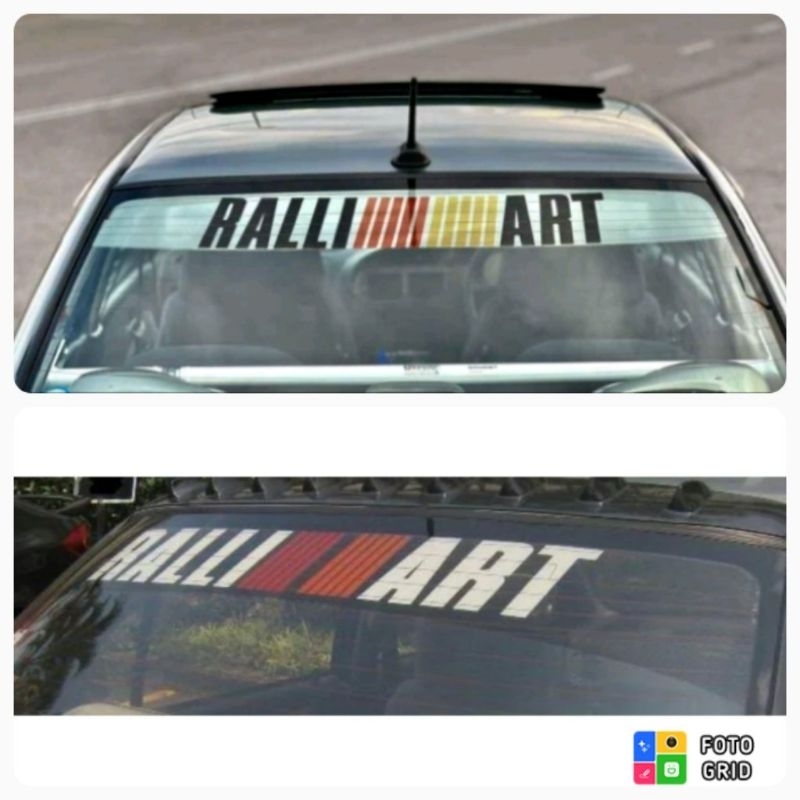 Ralliart sticker deals