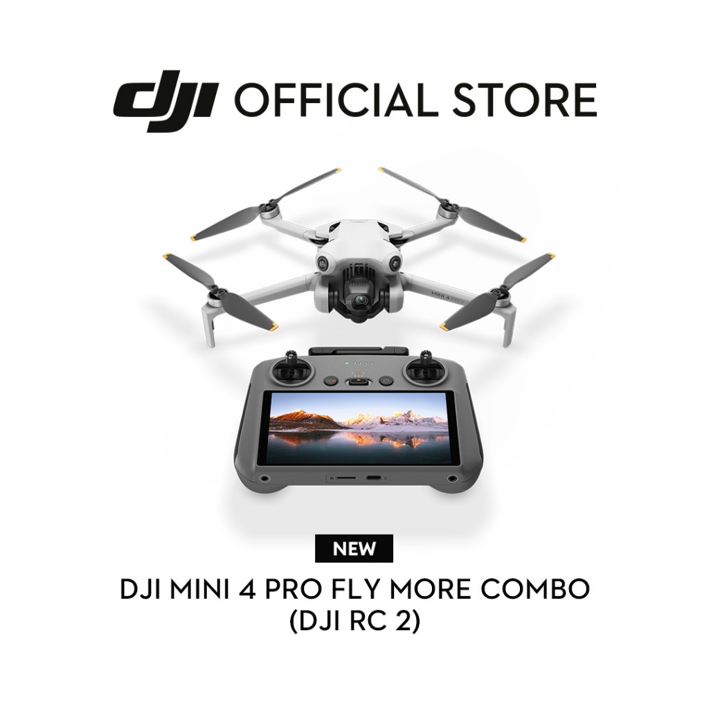 DJI Mini 4 Pro Fly More Combo (Con DJI RC 2) - DJI Store Oficial