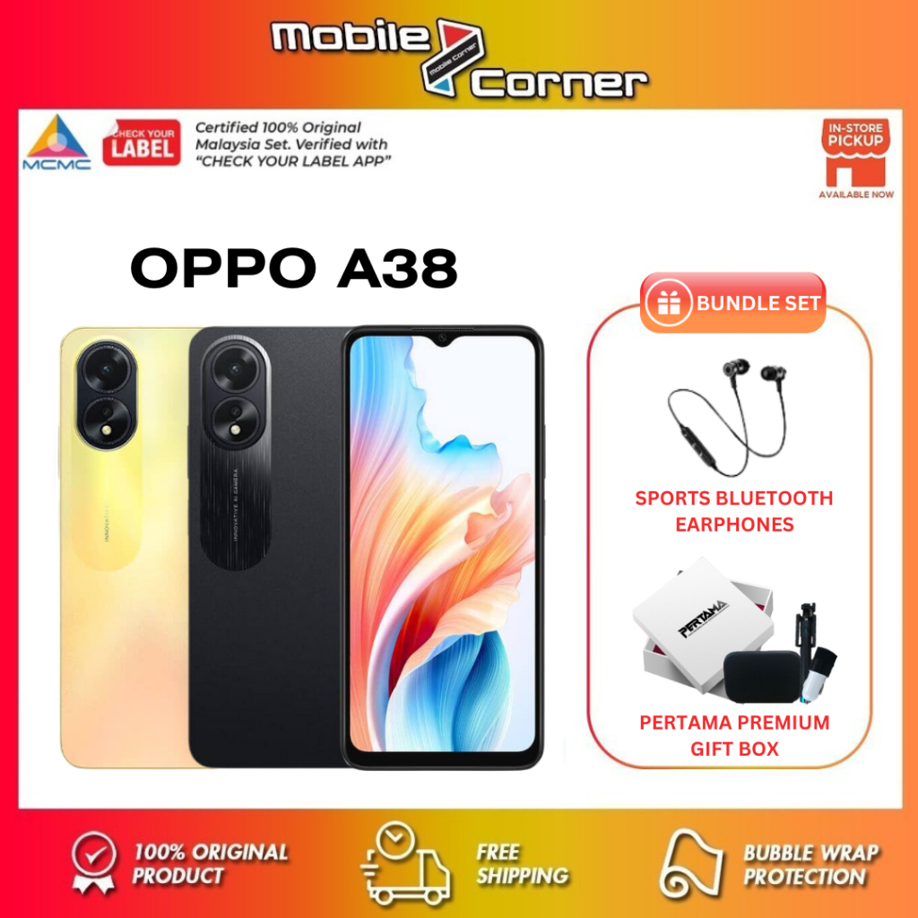 Oppo A38 Malaysia price